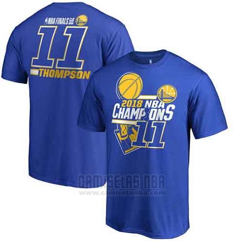 Camiseta Manga Corta Klay Thompson Golden State Warriors Azul